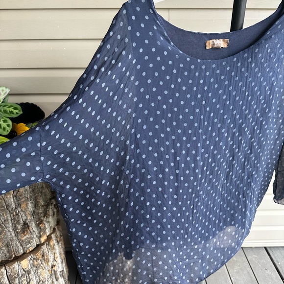 Carla Conti 100% silk blouse - Picture 8 of 8